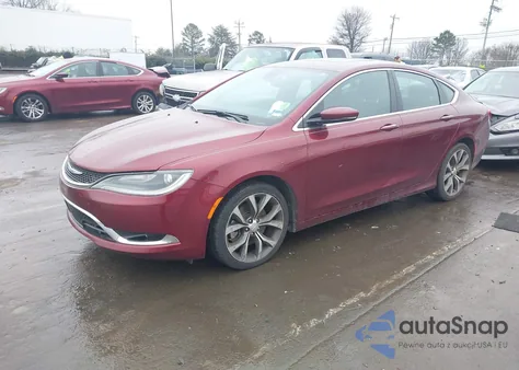 2015 Chrysler 200 C z USA, uszkodzony, nr VIN 1C3CCCCB9FN653901